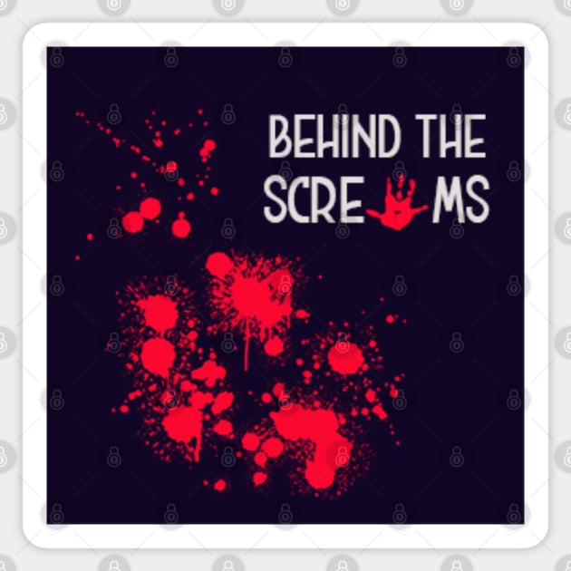 Title Logo Sticker by Behind The Screams Podcast